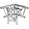 Global Truss Two-Way 90&deg Apex Up/Down Corner for F33 Triangular Truss System (1.64')