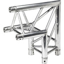Global Truss Two-Way 90&deg Apex Out Corner for F33 Triangular Truss System (1.64')