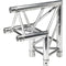Global Truss Two-Way 90&deg Apex Out Corner for F33 Triangular Truss System (1.64')