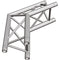 Global Truss Two-Way 120&deg Apex Out Corner for F33 Triangular Truss System (1.64')