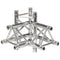 Global Truss Four-Way 90&deg Apex Up - Left Corner for F33 Triangular Truss System (1.64')