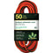 Go Green 15A 125V Outdoor Extension Cord (50', Orange)
