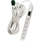 Go Green 6-Outlet Surge Protector (White)