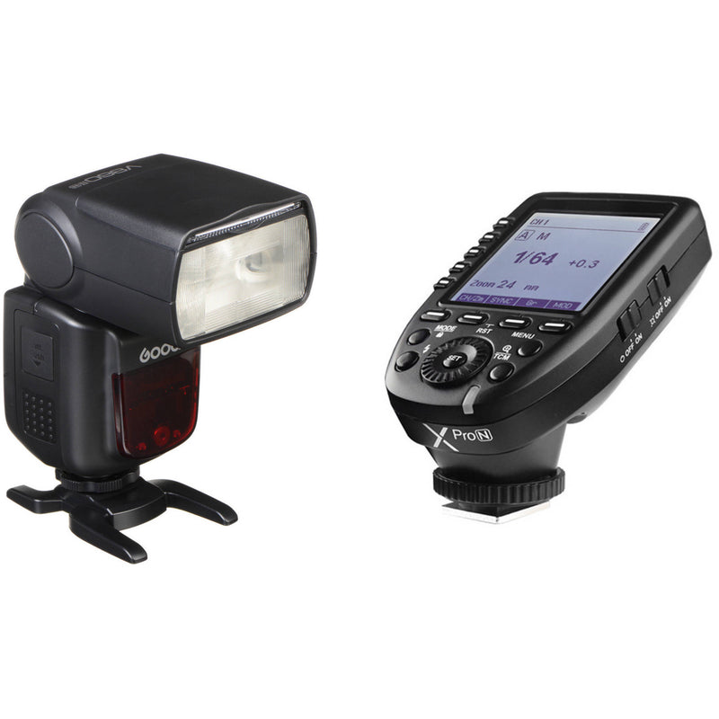 Godox VING V860IIN TTL Li-Ion Flash with XProN TTL Trigger Kit for Nikon Cameras