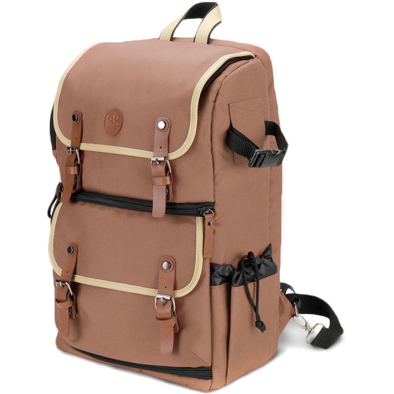 GOgroove DSLR Camera Backpack (Tan)