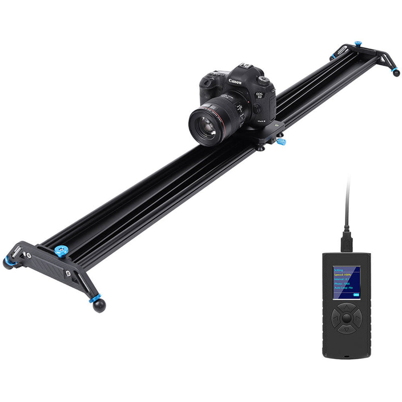 GVM Professional Video Aluminum Alloy Motorized Camera Slider (48")