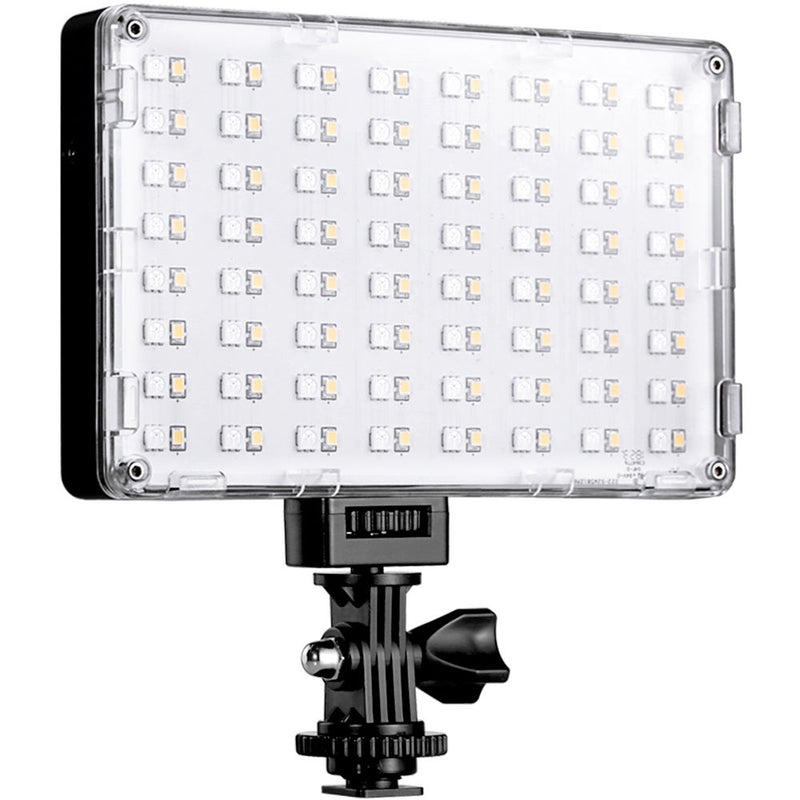 GVM RGB-10S LED On-Camera RGB LED Video Light with Wi-Fi Control