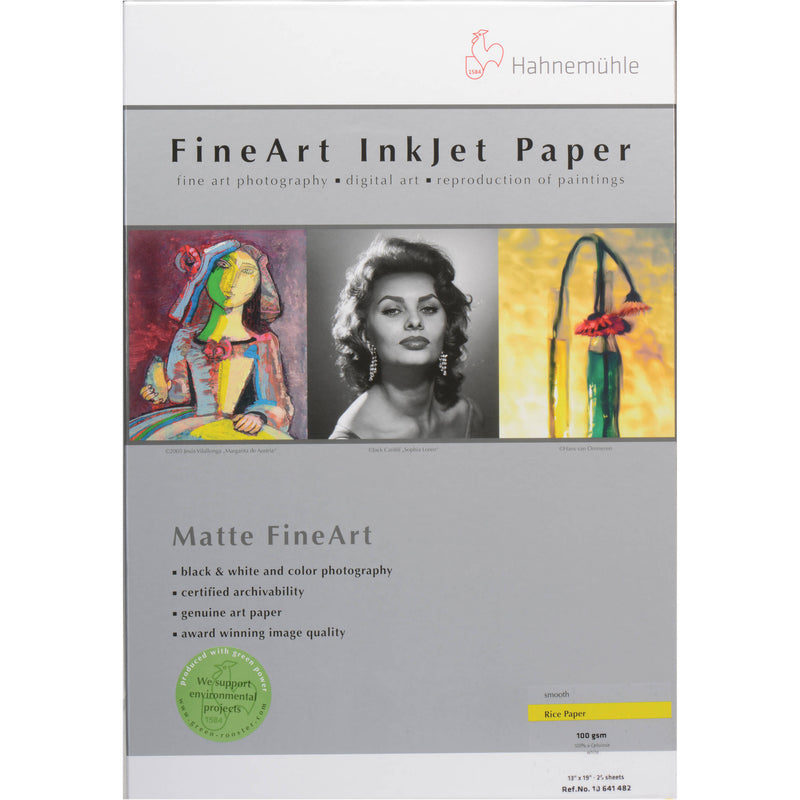 Hahnem�hle Rice Paper (13 x 19", 25 Sheets)