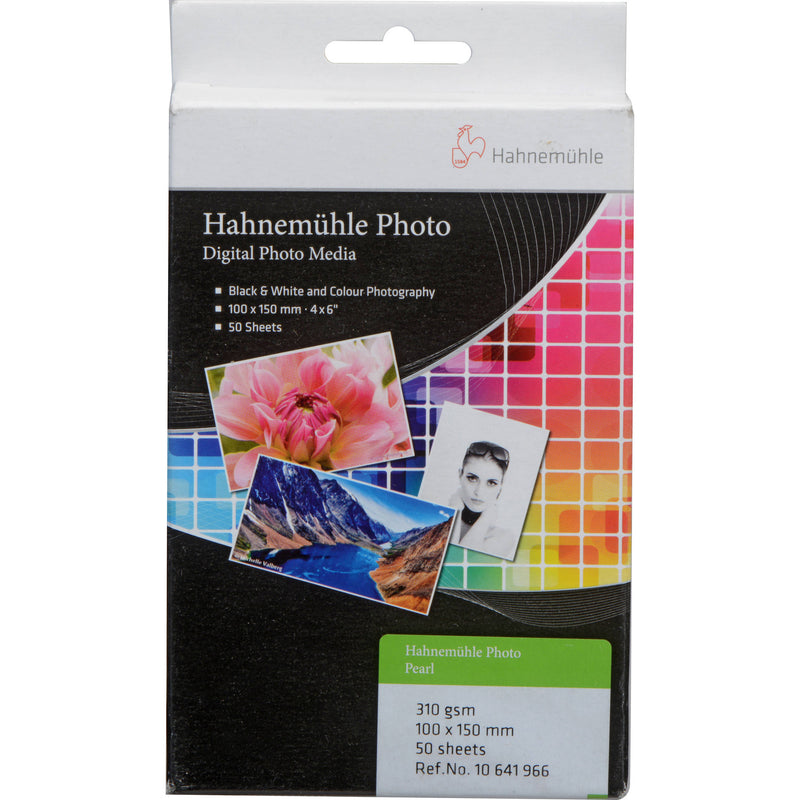 Hahnem�hle Photo Pearl 310 Paper (4 x 6", 50 Sheets)