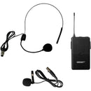 HamiltonBuhl Belt Pack with Lapel Mic and Headset for Venu100A, Venu100W and Venu-80A