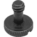 Hazard 4 1/4"-20 Knurled Slotted Camera Mount Screw (Black)