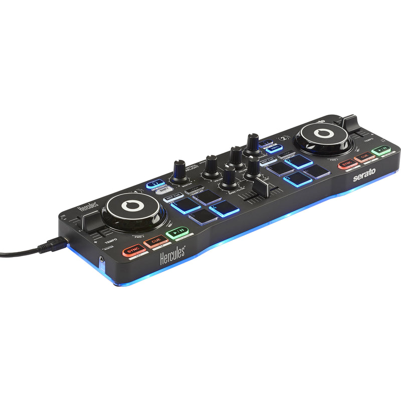 Hercules DJControl Starlight - DJ Software Controller with Serato DJ Lite