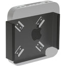 HIDEit Mounts Hideit Black Mini Mac U Wall Mount/Vesa Mount/Under Desk Mount