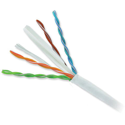 Honeywell Genesis Category 6 Unshielded Twisted Pair Plenum Communication Cable (Reel-in-a-Box, 1000', Gray)