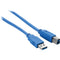 Hosa Technology SuperSpeed USB 3.0 Type-A to USB Type-B Cable (6')