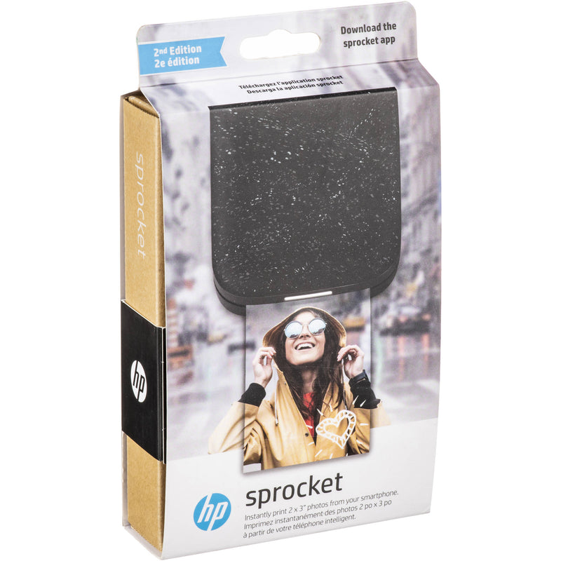 HP Sprocket 200 Photo Printer (Noir)