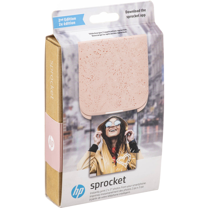 HP Sprocket 200 Photo Printer (Blush)