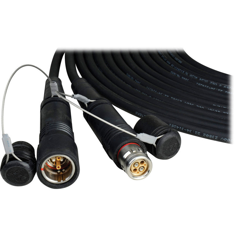Camplex Lemo FUW Male to Lemo PUW Female Outside Broadcast Fiber Camera Cable (328')