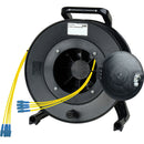 Camplex 4-Channel LC Single-Mode Fiber Tactical Snake Reel (1000')