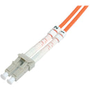 Camplex Duplex LC to Duplex LC Multimode Fiber Optic Patch Cable (Orange, 3.28')
