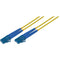 Camplex Duplex LC to Duplex LC Singlemode Fiber Optic Patch Cable (Yellow, 3.28')