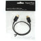 HYPER HyperThin HDMI Cable (2.6', Black)