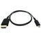 HYPER HyperThin Micro-HDMI to HDMI Cable (Black, 2.6')