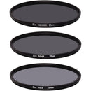 Ice 55mm ND8, ND64, and ND1000 Solid Neutral Density Filter Kit (3, 6, and 10 Stops)