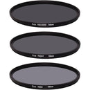 Ice 58mm ND8, ND64, and ND1000 Solid Neutral Density Filter Kit (3, 6, and 10 Stops)