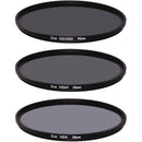 Ice 95mm ND8, ND64, and ND1000 Solid Neutral Density Filter Kit (3, 6, and 10 Stops)
