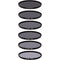 Ice 58mm ND4, ND8, ND16, ND32, ND64, and ND1000 Solid Neutral Density Filter Kit (2, 3, 4, 5, 6, and 10-Stop)