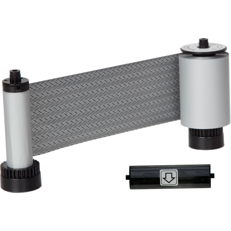 IDP SO Scratch-Off Mono Ribbon with Disposable Cleaning Roller (1200 Cards/Roll)
