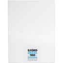 Ilford Delta 100 Professional Black and White Negative Film (6.5 x 8.5", 25 Sheets)