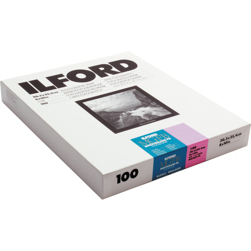 Ilford Multigrade FB Cooltone Variable Contrast Paper (8 x 10", 100 Sheets)