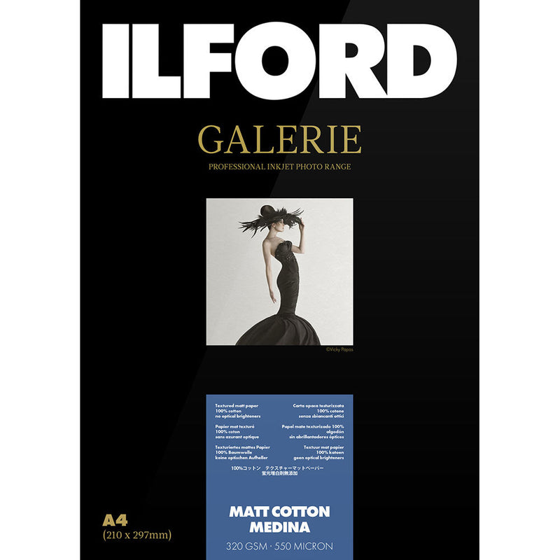 Ilford Galerie Matt Cotton Medina 5x7" (50 Sheets)