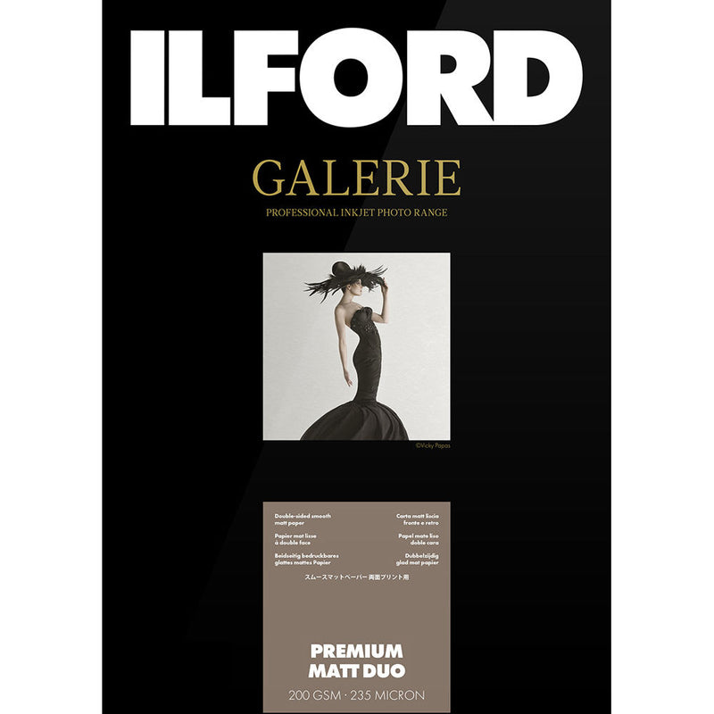 Ilford Galerie Premium Matt Duo 8.5X11" (50 Sheets)