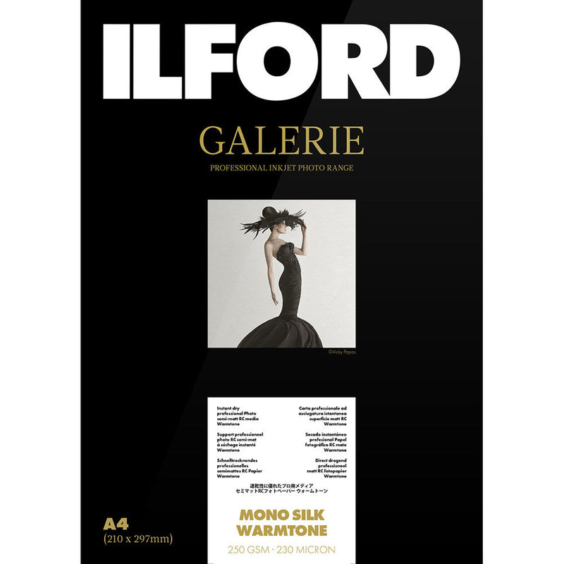 Ilford Galerie Mono Silk Warmtone 5x7" (100 Sheets)