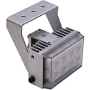 Iluminar WL105 Series Short-Range White Light Illuminator (36', 100&deg; x 50&deg;, Silver)