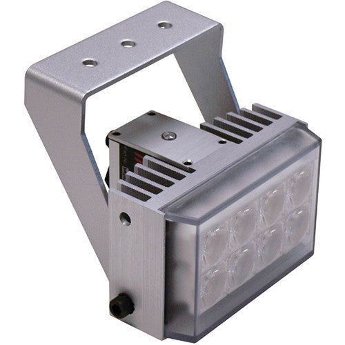Iluminar WL105 Series Short-Range White Light Illuminator (36', 100&deg; x 50&deg;, Silver)