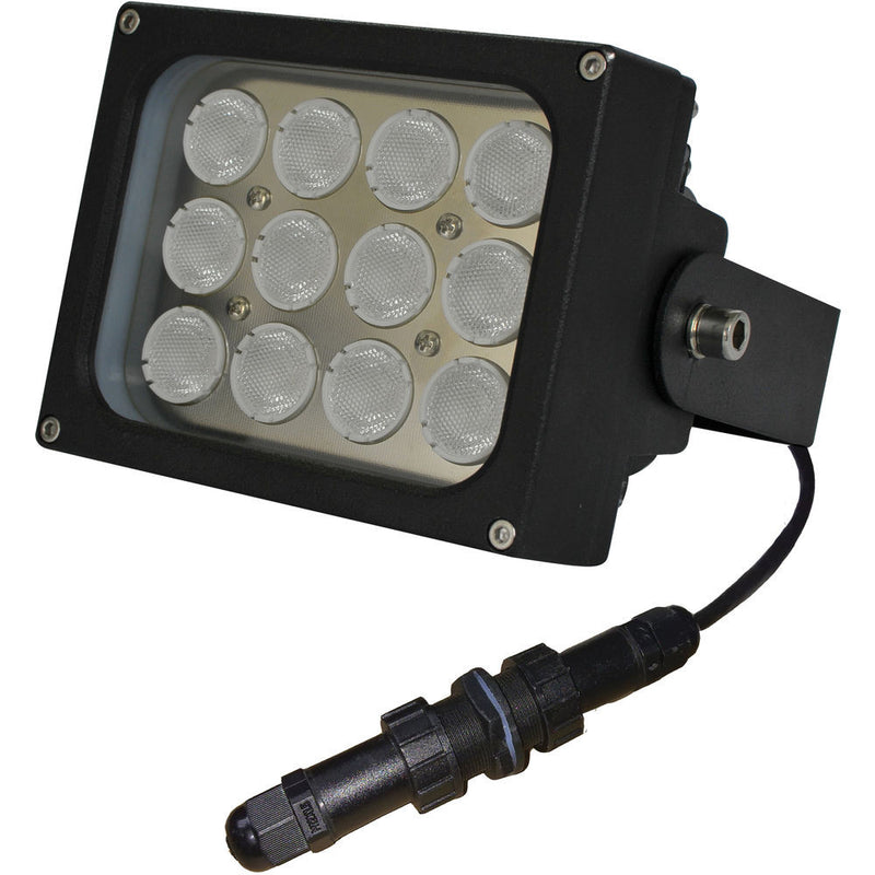 Iluminar WLC150-PoE Series Medium-Range White Light Illuminator (150', 15&deg;, Black)