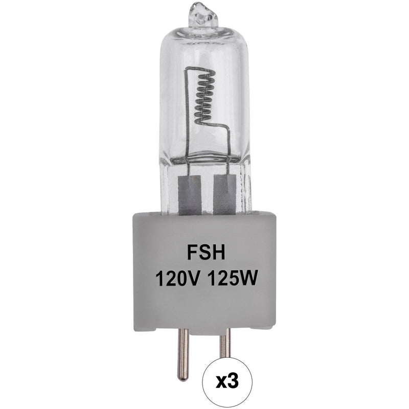Impact FSH Lamp (125W, 120V, 3-Pack)