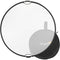 Impact Collapsible Circular Reflector with Handles (32", Translucent)