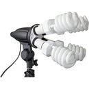 Impact Soft and Natural 4 Socket 3 Light Kit