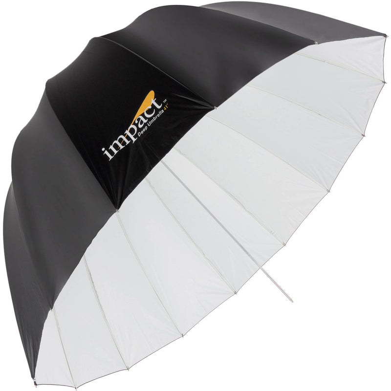 Impact Medium Improved Deep White Umbrella (41")
