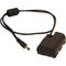 IndiPRO Tools 81PPC 24" 2.5mm to Canon LP-E6 Type Dummy Battery Cable