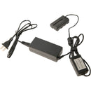 IndiPRO Tools AC Power Supply with LP-E6 Dummy Battery (8 ft)