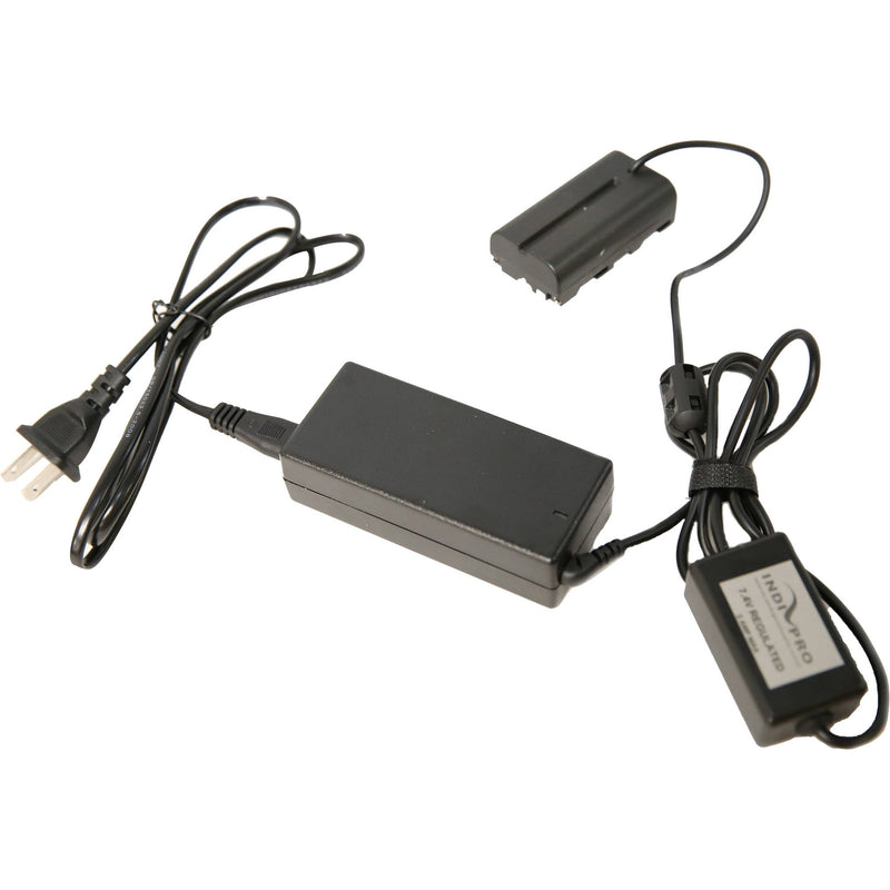 IndiPRO Tools AC Power Supply with LP-E6 Dummy Battery (8 ft)