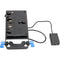 IndiPRO Tools Gold Mount Plate with Sony NP-FW50 Dummy Battery (20")