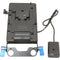IndiPRO Tools V-Mount Plate with Sony NP-FW50 Dummy Battery (20")