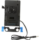 IndiPRO Tools V-Mount Plate for Blackmagic Production Camera 4K (20" Cable)